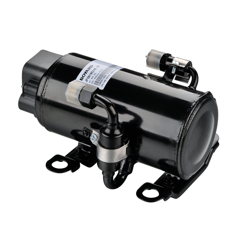 Battery Powered DC 12V 24V 48V 72V Compressor for Auto air Conditioner Unit Part